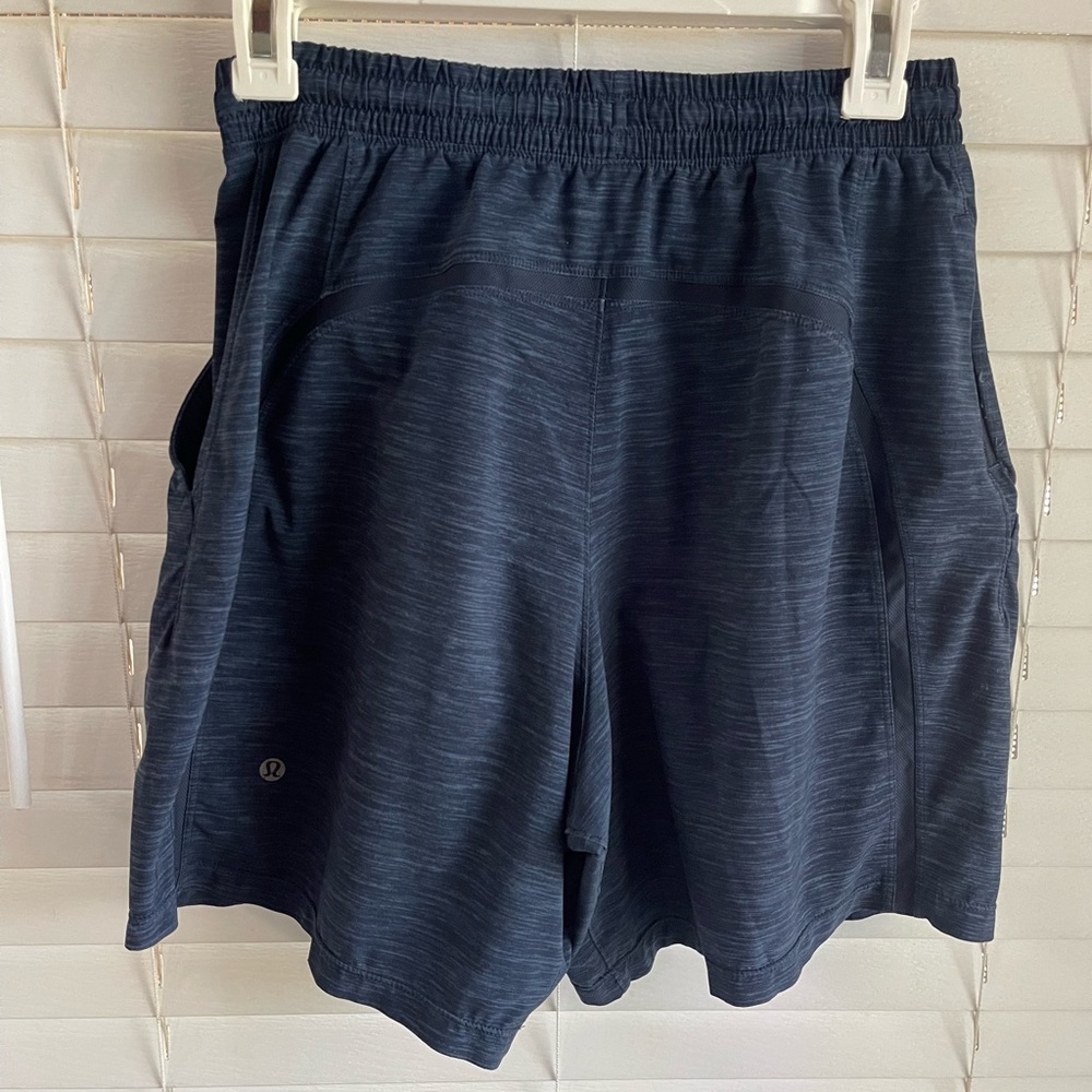 Men's Navy Athletic Shorts